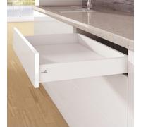 Kit tiroir simple ArciTech - profil hauteur 94 mm - blanc - L500 mm HETTICH