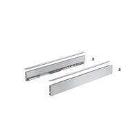 Kit tiroir simple sous four - hauteur 77 mm - AvanTech YOU - argent - longueur 500 mm HETTICH