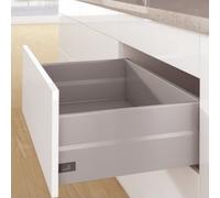 Kit tiroir TopSide ArciTech-profil H126-dos H218 mm-argent-L500 mm HETTICH