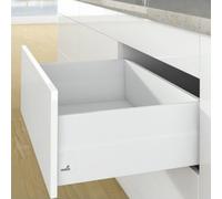 Kit tiroir TopSide ArciTech-profil H126-dos H218 mm-blanc-L500mm HETTICH
