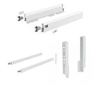Kit tiroir tringles ArciTech - côtés H94 mm - pour dos H250 mm-blanc-L300 mm HETTICH