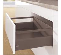 Kit tiroir tringles ArciTech - profil H 126 mm - dos H 218 mm - anthracite - L 500 mm HETTICH