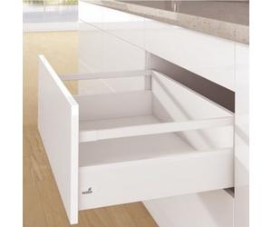 Kit tiroir tringles ArciTech - profil H 126 mm - dos H 218 mm - blanc - L 270 mm HETTICH