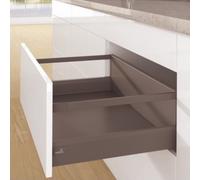 Kit tiroir tringles ArciTech-profil H94 mm-dos H218 mm-anthracite-L450 mm HETTICH