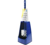 Kit toilettes, forme de poire, bleu