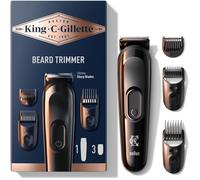 Kit Tondeuse À Barbe Pour Homme, Tondeuse Sans Fil + Lames Aiguisées De Longue Durée Et 3 Régulateurs De Longueur Interchangeables Pour Le Soin De La Barbe[TON623006]