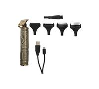 AltoBuy Kit Tondeuse de Précision Sans Fil pour Barbe et Cheveux 6 Accessoires - STARKY