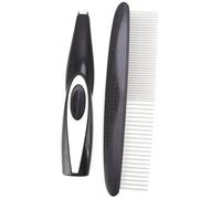 Kit tondeuse pour pieds de chien,Kit tondeuse pour pieds de chien,Kit peigne d'épilation pour chien,Tondeuse électrique pour poils de pattes d'animaux,Set de tondeuses silencieuses pour animaux de com