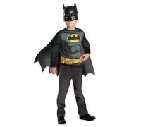 Kit top et masque Batman enfant - Noir