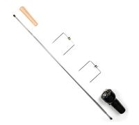 Kit tournebroche pour barbecue 70 cm