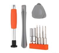 Kit Tournevis 9pcs pour Nintendo Switch et Console | Acier pour crv pour durable, plastique pour robuste, résistance pour usure, parfait bricolage maison