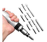 Kit Tournevis À Cliquet | Ensemble d'Outils de Réparation Manuels 13 en 1 - Jeu De Tournevis À Main | pour Entretien Domestique, Montage, Atelier, Garage, Mécanicien, Camping