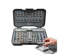 Kit tournevis à cliquet,Outil à Main Magnétique 50-en-1 avec Multiples | Set de Forets de Tournevis à Cliquet,Pour Assembler des Meubles, Réparer l'Électronique, entretenir des Vélos et de