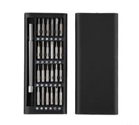 Kit tournevis magnétique 25 en 1 avec embouts Torx pour travaux de réparation de précision sur téléphones portables et PC