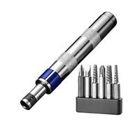 Kit Tournevis | Portable avec 6 métalliques universels | Kit Extracteur De Vis | Pour Projets De Bricolage Électroménager Meubles Vélos Voiture Réparations Travaux En