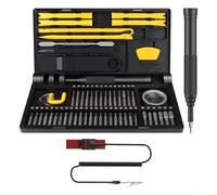 Kit Tournevis Précision avec Embouts pour torx Pentalobe Triwing | 115 totales, acier pour crv , compatible pour smartphone et PC, boÃ®te organisÃ©e numÃ©rotÃ©e(Manual)