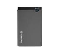 Kit tout-en-un avec un boîtier 2.5'’ coque caoutchouc, un absorbeur interne de choc en caoutchouc, un adaptateur SATA, un câble USB, une entretoise 7mm à 9.5mm, un tournevis PH1 et trois vis de monta