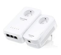 TP-Link TL-WPA8635P KIT V3 - Wi-Fi Kit - kit d'adaptation pour courant porteur - 802.11a/b/g/n/ac - Branchement mural