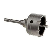 Kit trépan carbure DIAGER Crusher - Trépan + porte trépan + foret centreur - Ø 40 mm - SDS-Plus - 325CD040 G