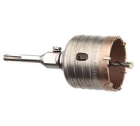 Kit trépan carbure DIAGER Crusher - Trépan + porte trépan + foret centreur - Ø 40 mm - SDS-Plus - 325CD040 G