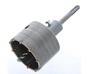Kit Trepan Carbure Queue SDS+ béton Diam.80 mm TIVOLY