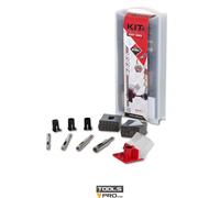 Kit trepans diamant RUBI EASY GRES Ø 6,8,10 et 12 mm.