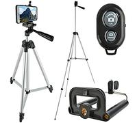 Kit trépied de téléphone portable télécommandé télécommande selfies bluetooth