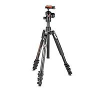 Manfrotto Befree Advanced Trépied avec Fermeture à Levier, kit de Voyage avec Rotule, en Aluminium, Compatible avec Les Appareils Photo Sony Alpha7 et Alpha9, pour Hybride, Réflex