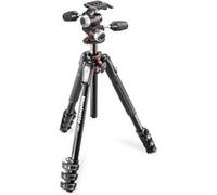 Manfrotto Kit trépied 190XPRO Aluminium 4 sections avec rotule 3D pour reflex et hybrides