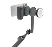 ShiftCam Travel Kit Pro - Mobile Creator Bundle avec SnapGrip Pro (chargement Qi2), lumière SnapPocket et SnapStand Selfie - Poignée de batterie compacte pour téléphone, lumière LED, ensemble de