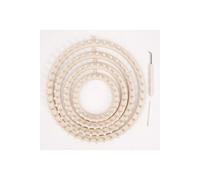 KIT TRICOTIN CIRCULAIRE 4 PIECES -(...) - Blanc