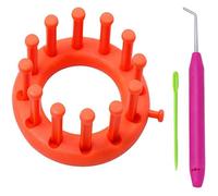 Kit Tricotin Circulaire - Métier à Tisser Chaussette - Multicolore - Facile à utiliser - Pour Débutants et Pros