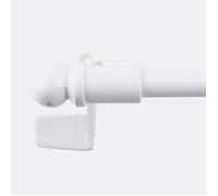 Kit tringle à rideaux Sans-Perçage Extensible. 60-80cm Blanc - Boulet
