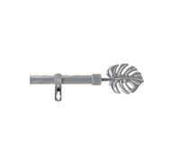 Kit Tringle Déco Extensible "Tropi" 120-210cm Gris