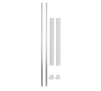 Kit tringle plate H. 3m compatible Beluga-Horga blanc - THIRARD