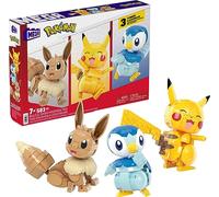 MEGA Brands Kit Trio Figurines Pokemon à construire