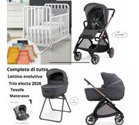 Kit Trio Inglesina Electa 2026 + Lit évolutif complet