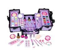 Kit trucco per Bambini - Set di Bellezza lavabile Con custodia portatile, Collezione di cosmetici | Giocattolo per travestimenti e giochi di ruolo per Bambini 4 AI 12 Anni, ideale per Feste di COM