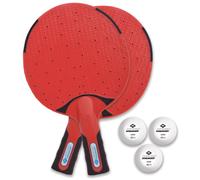 Kit TT OUTDOOR - Weatherproof, 2 raquettes + 3 balles