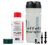 Kit tubeless Caffélatex S (préventif 250ml + fond de jante S + valves, pour 2 roues)