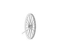 Kit tubeless valves/fond de jante/clé valve Zipp Argenté