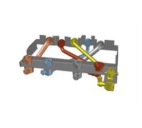 Kit tubulure Chaffoteaux avec cache C&M CELTIC/SAD - SAUNIER DUVAL - 0010025504