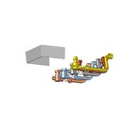 Kit tubulure ELM Leblanc avec cache ELM Acleis/SAD - SAUNIER DUVAL - 0010025502