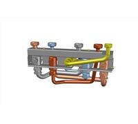 Kit tubulure ELM Leblanc avec cache ELM Acleis/SAD - - 0010025502