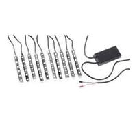 Lunartec Kit tuning LED auto-moto avec application Android