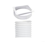 Kit Tuyau Clim Portable pour midea 15cm Étanche Kit Tuyau Clim(Coupler+200cm pipe)