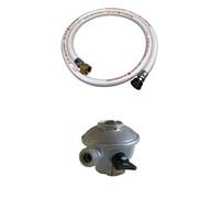 Kit tuyau flexible de gaz + détendeur Quick-on Propane 27mm