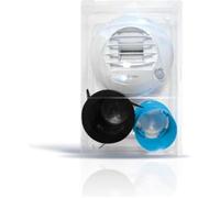 Kit Twist Go avec bouche hygro salle de bain 15-45m³/h ATLANTIC Ø80 pile détecteur présence - 526586