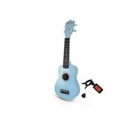 Kit Ukulélé Bleu + Sacoche + Tuner + Médiators et cordes de rechange - Jhonny Brook JB310C