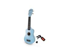 Kit Ukulélé Bleu + Sacoche + Tuner + Médiators et cordes de rechange - Jhonny Brook JB310C